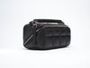 The Homee - Black Quilted Makeup Bag