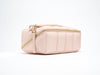 The Bigee - Large Blush Pink Quilted Makeup Bag