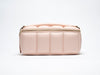 The Bigee - Large Blush Pink Quilted Makeup Bag