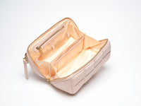 The Homee - Blush Pink Quilted Makeup Bag