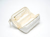 The Homee - White Quilted Makeup Bag