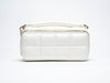 The Homee - White Quilted Makeup Bag